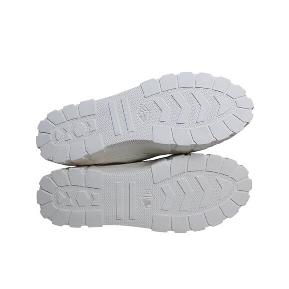 Palladium Womens 8.5 Pallatower Lo Star White Leather Platform Sneaker NEW - Picture 9 of 10